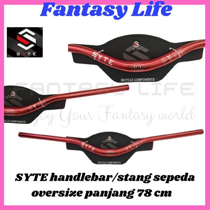 Fantasy Stang handlebar SYTE panjang 78 cm alloy sepeda MTB Federal