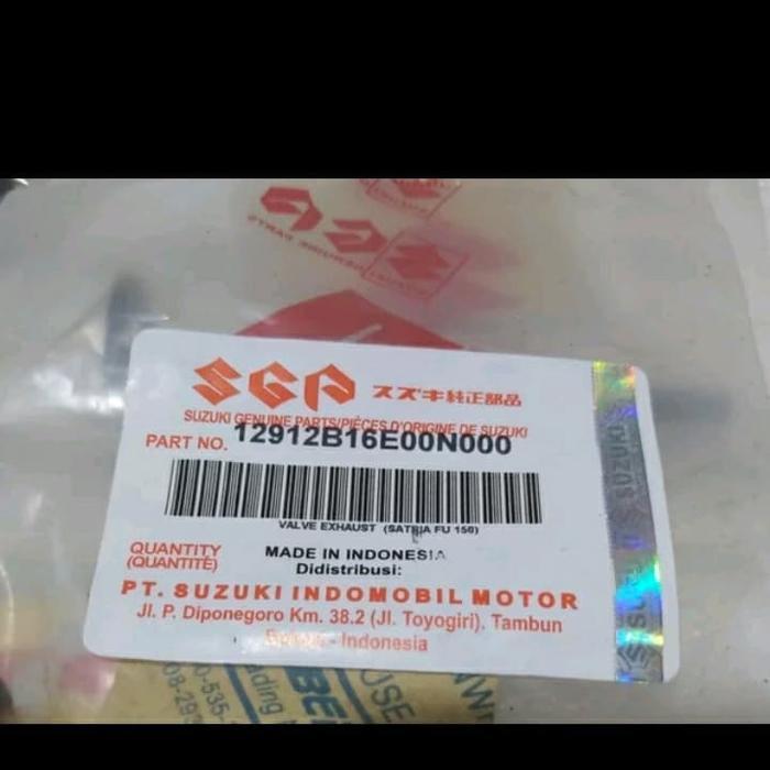 Klep Kelep Motor Susuki Satria Fu F150 Original Asli 12912B16E00N0000 Termurah Langka