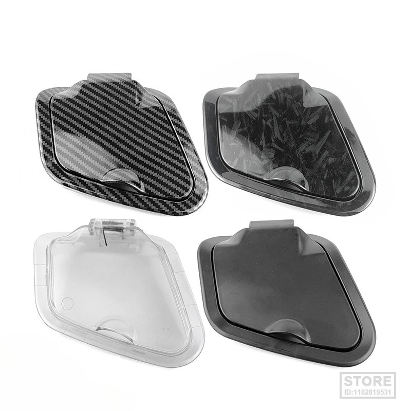 ABS Tool Box Storage Cover Lid UPGRADE Side Pocket Charger Waterproof Cap For Yamaha Nmax v2 nmax125