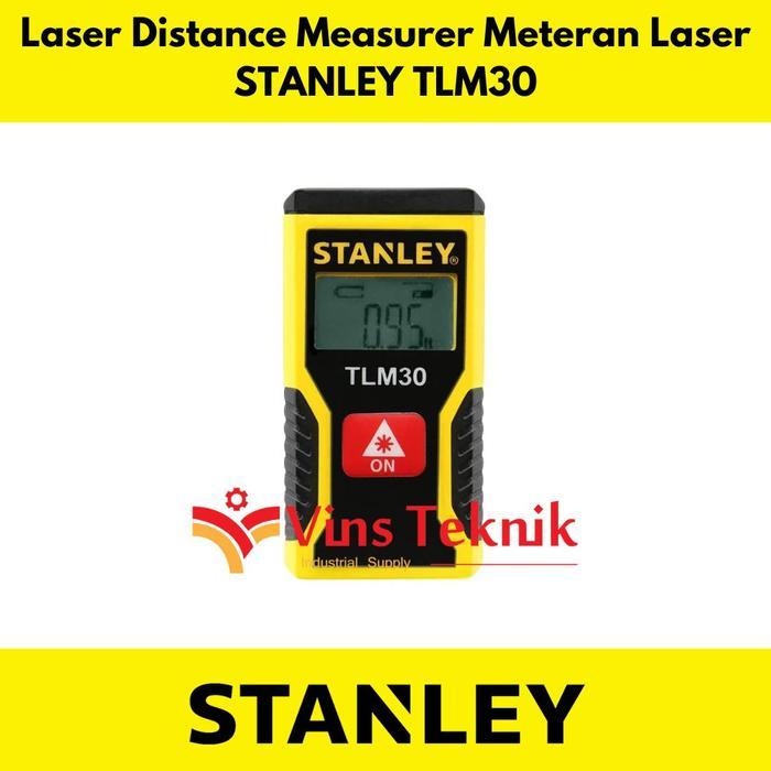 Promo Meteran Laser STANLEY Alat Ukur Laser 9 Meter TLM30
