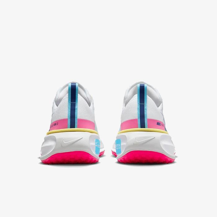 READY NIKE ZOOMX INVICIBLE RUN FLYKNIT3 WOMEN'S RUNNING SHOES 'WHITE/PHOTON DUST/FIERCE PINK/DEEP
