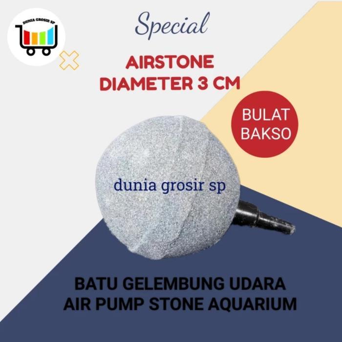 BATU GELEMBUNG AERATOR DIFFUSER DIFUSER CO2 AIRSTONE BULAT BAKSO