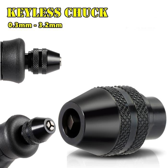 Keyless chuck mini grinder Multi chuck tanpa collet untuk mini gerinda