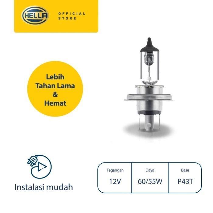 Lampu Mobil Avanza 2004 - 2017 H4 (2 pcs) - Bohlam Mobil Hella