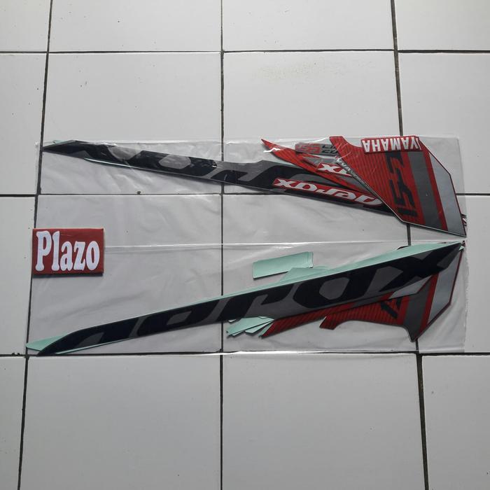 Stiker Striping Body Motor Aerox Vva 2018 Merah