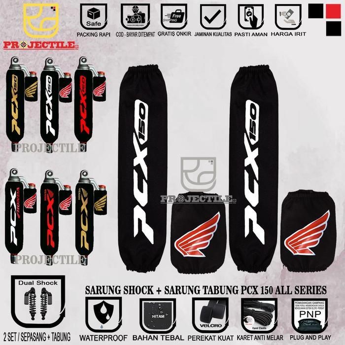 Sarung Shock + Sarung Tabung Adv Pcx Ohlins Adv 150 / 160 Kiri Kanan