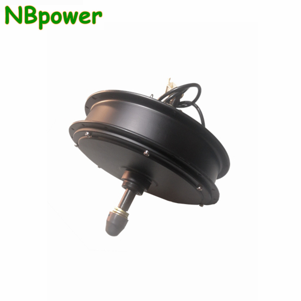 48V 1000W 2000W Ebike Brushless Hub Motor Fat Bike Motor, Rear 170mm/190mm, Front 135mm Dropout