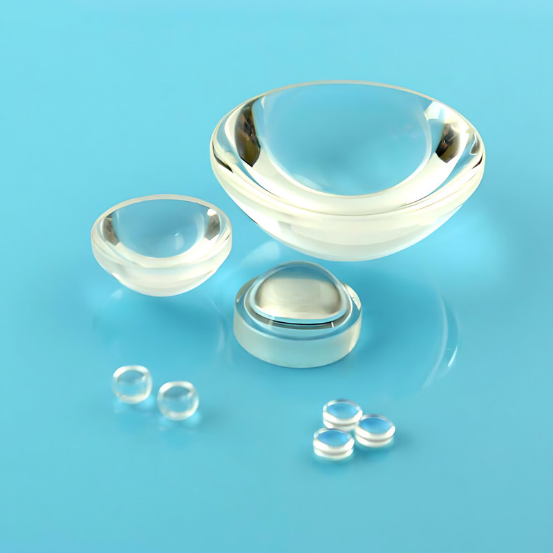 Aspherical lens laser focusing optical glass high-precision imaging systems; coated plano-convex