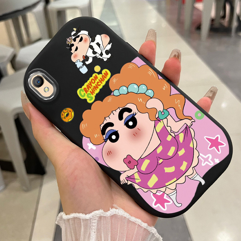 Casing Hp Untuk OPPO A37 A37F Case Casing karakter kartun pola Kesing HP Kasing bulat gemuk Cesing S