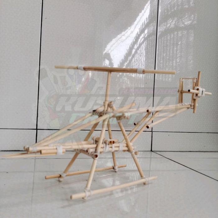 SIAPKIRIM Miniatur Pionering Pramuka Pesawat Helikopter 30 tongkat Miniatur Pionering Pramuka Detail