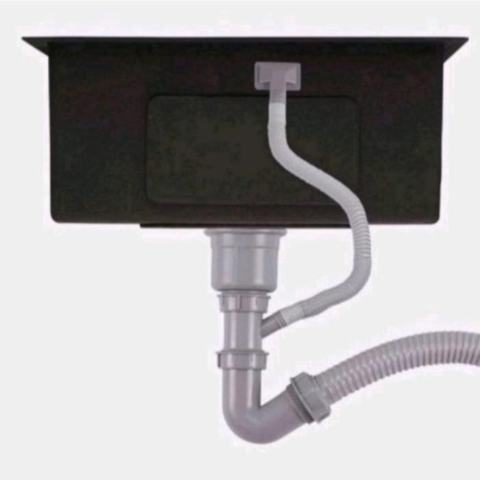 Paket Kitchen Sink Stainless JKM 5243 HITAM /Sink JKM 5243 BLACK Gratis Ongkir