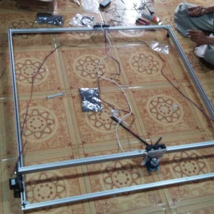 Mesin Laser Cnc laser 40w laser 40W body 120cm x 120cm beserta pompa