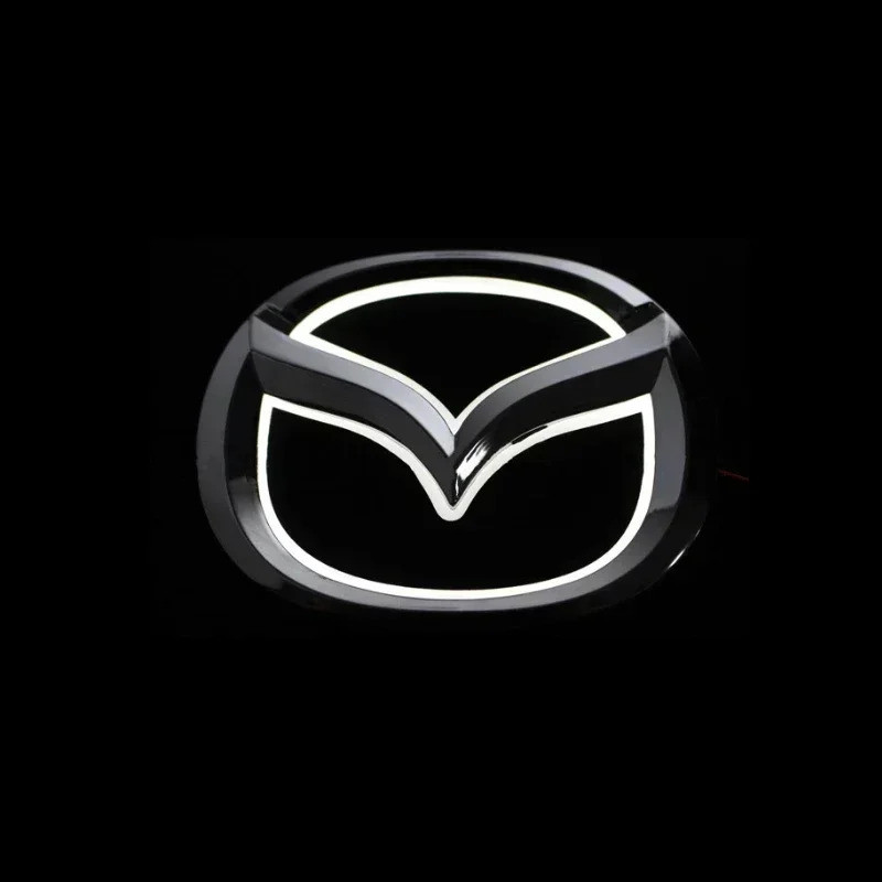 LED Badge Car Rear Front Light Emblem Logo Decoration for Mazda 2 3 6 CX7 8 MX5 CX5 323 Accessories