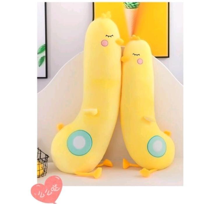 Miniso Toys - Boneka Bantal Guling Ayam Lucu Murah Lembut