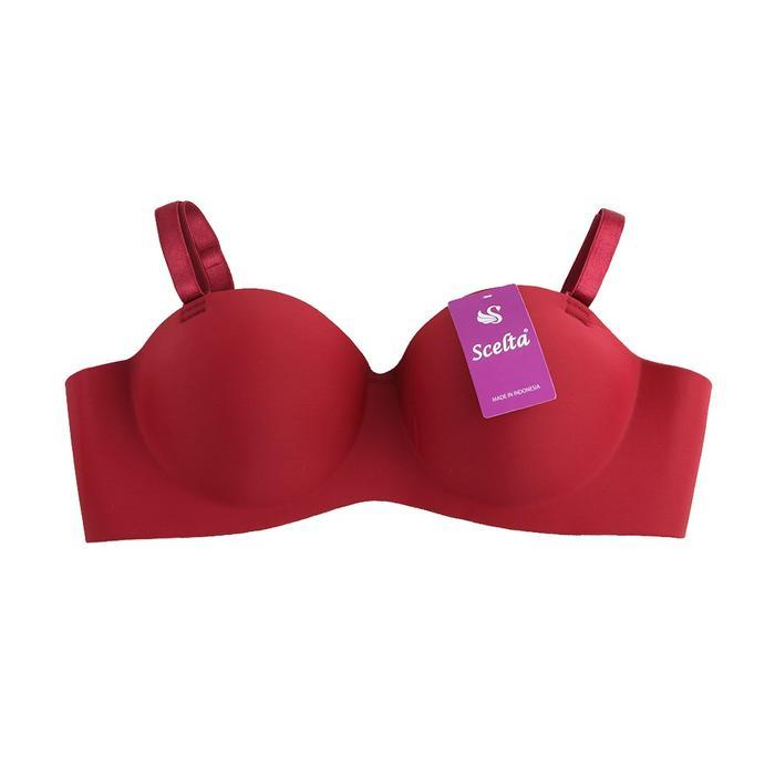 Sorella - Seamless Push Up Bra Tanpa Kawat Busa Tebal Pushup Bh Sce 1767