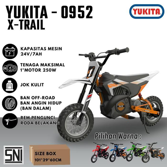 Motor Trail Anak 50CC 2T Motor Minii Trail Anak Motor Bensin Lenka MC69 Motor Medium Trail - YKT-095