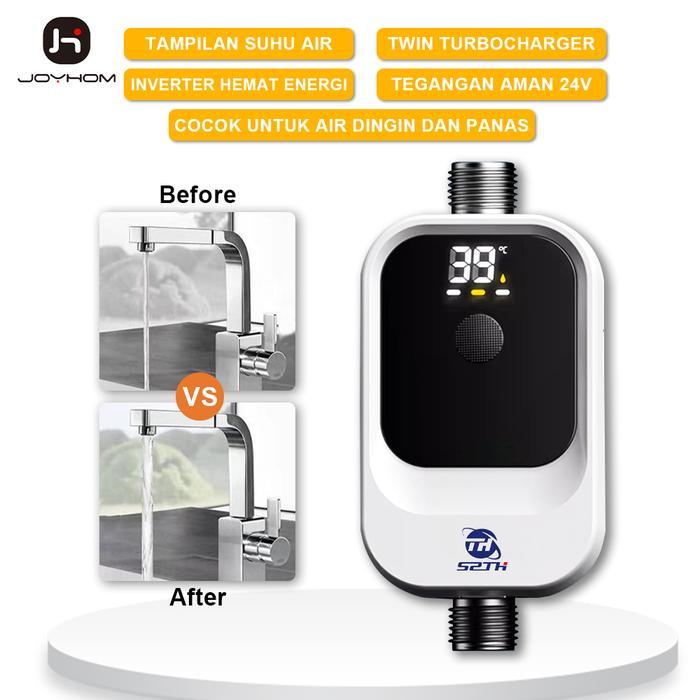JOYHOM Pompa Booster 24V Otomatis Automatis Pompa Booster Pendorong Air Shower Air Pompa Dorong