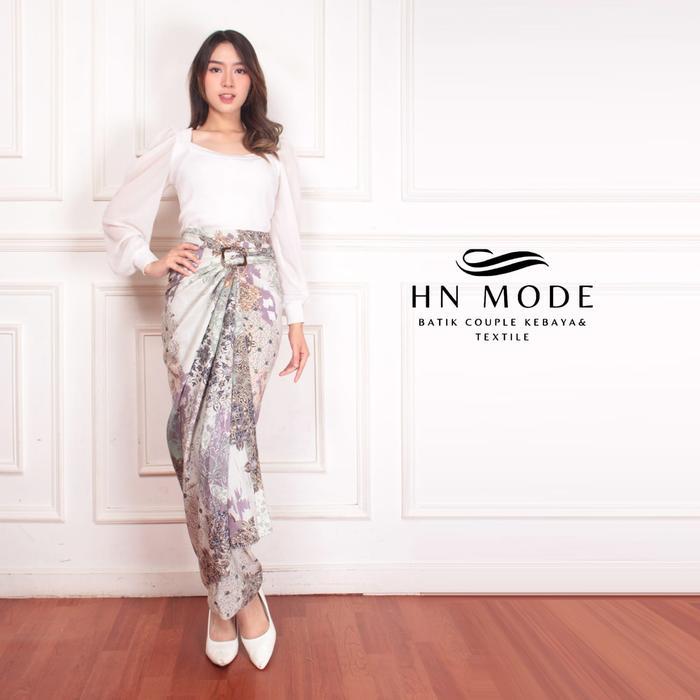 HN MODE - Rok lilit batik floral all size jumbo motif terbaru volume 2