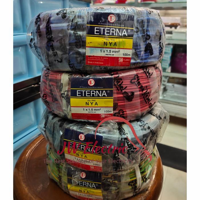 Kabel Eterna Nya 1.5Mm 1X1.5Mm 100 Meter