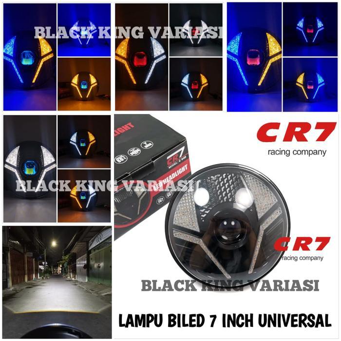 Lampu Tembak Biled 7 Inch Lampu Biled Led 7 Inch Universal Lampu Led Projector Biled Lampu Utama