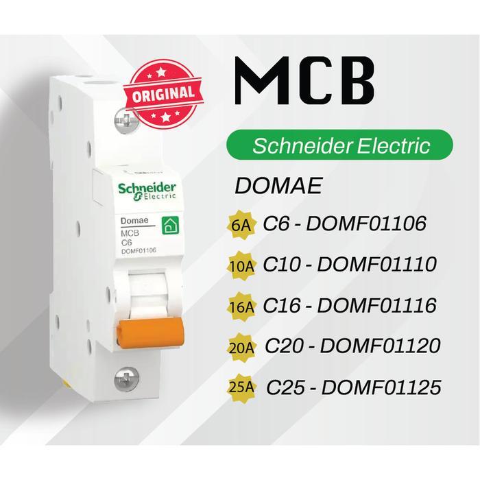 MCB Schneider Electric DOMAE 1P
