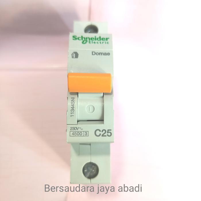 Mcb 1pas 25Amper doame Schneider / Mcb 25A 1p Schneider / Mcb 25A