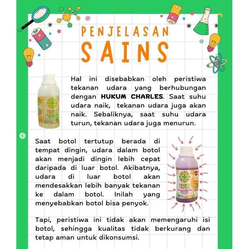 BIGSALE 1 BTL PROMIC PROBIOTIC MICROBS/BIANG/STARTER 200ML