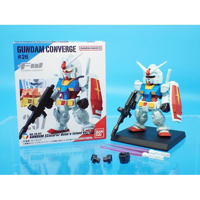 Ready FW GUNDAM CONVERGE #26 [#297 RX-78-02 #298 Cucuruz Doan Zaku #299 Infinite Justice Type II