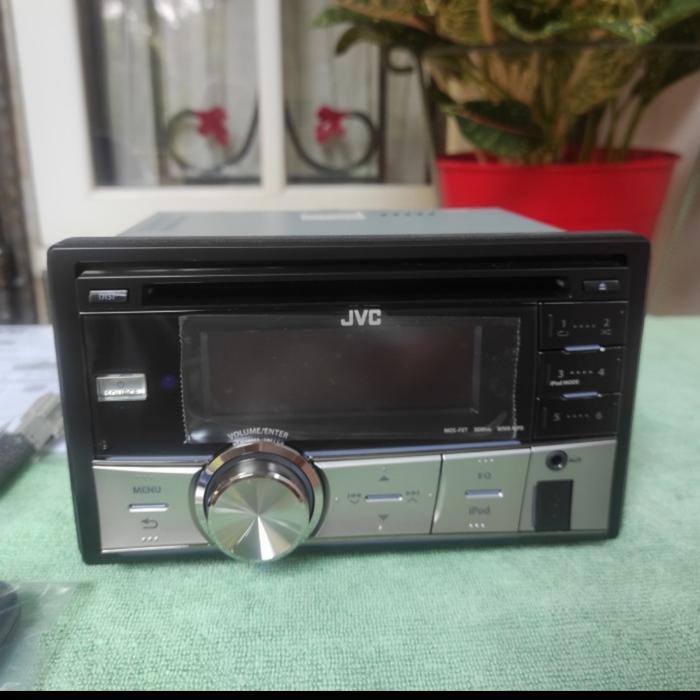 Ready Head Unit JVC Tape Mobil Double Din JVC KW - R500 USB Aux In