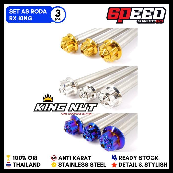 As Roda Motor Yamaha Rx King King Nut Probolt