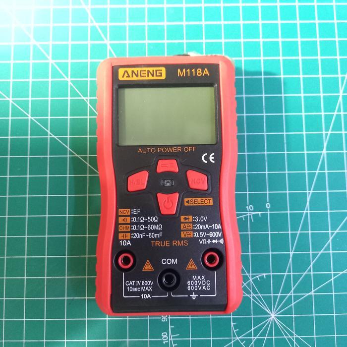 Avometer Multimeter Multitester Digital ANENG M118A