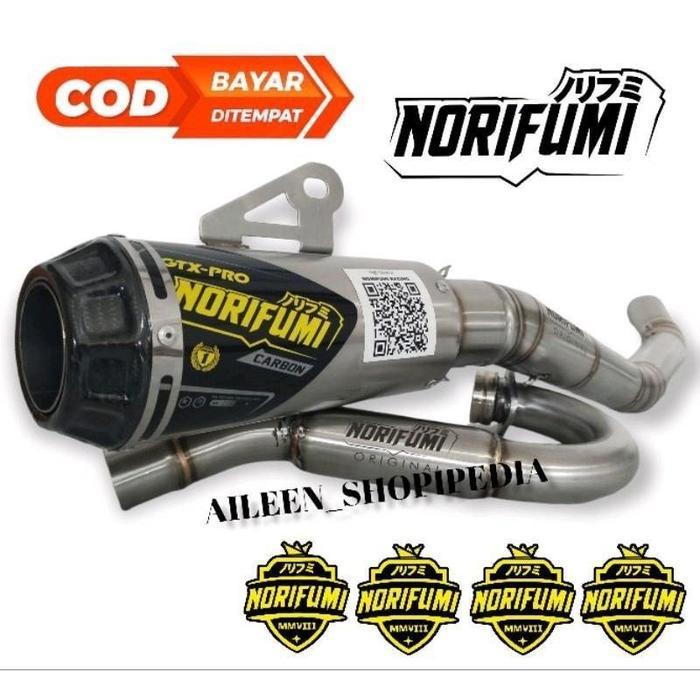 Knalpot Norifumi Gtx Pro Bore Up Kompetisi Full System Pnp Crf 150 L Klx 150 Bfse S L G Dtracker 150