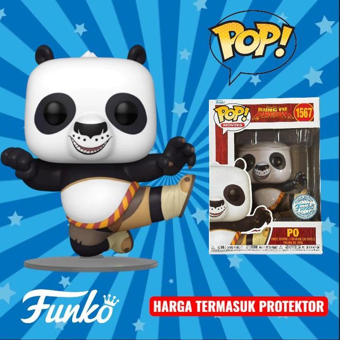 Ready Funko Pop Po Kungfu Panda Movies 1567