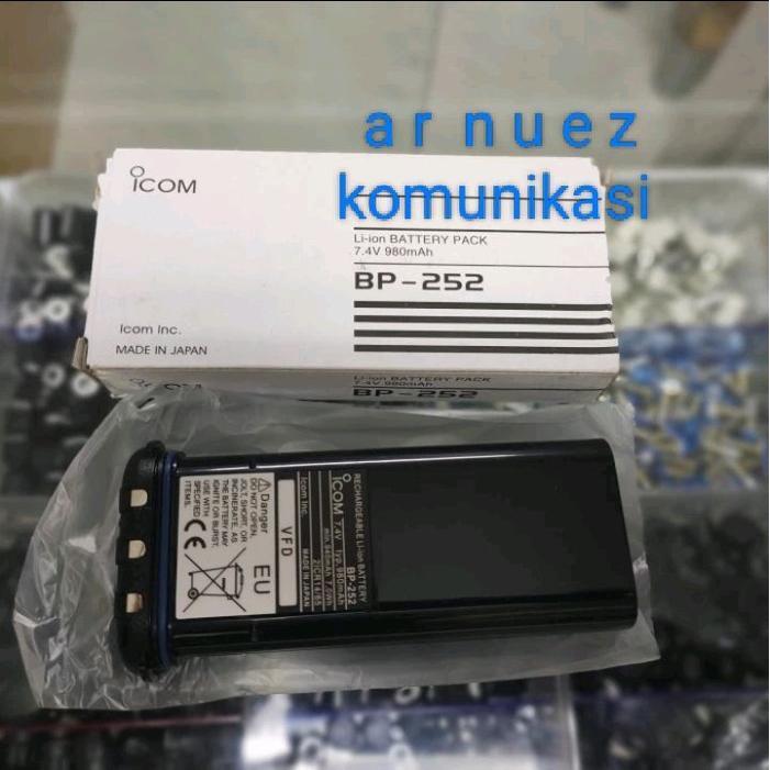 Cuci Gudang Battery Ht Bp252 Battery Ht M34,M36 Marine