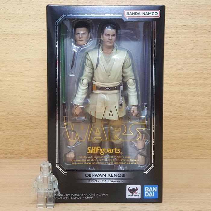 S.H.Figuarts Obi-Wan Kenobi (Ewan McGregor) 155mm Action Figure SHF STAR WARS Episode I Phantom