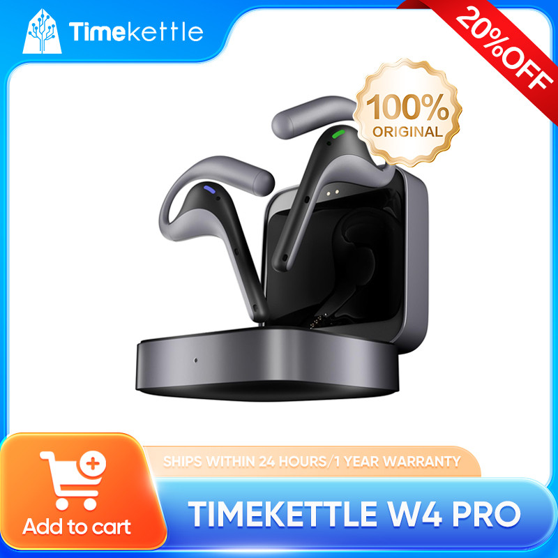 Timekettle W4 Pro Simultaneous Interpretation Earphones Real-time Call Translator & Transcription