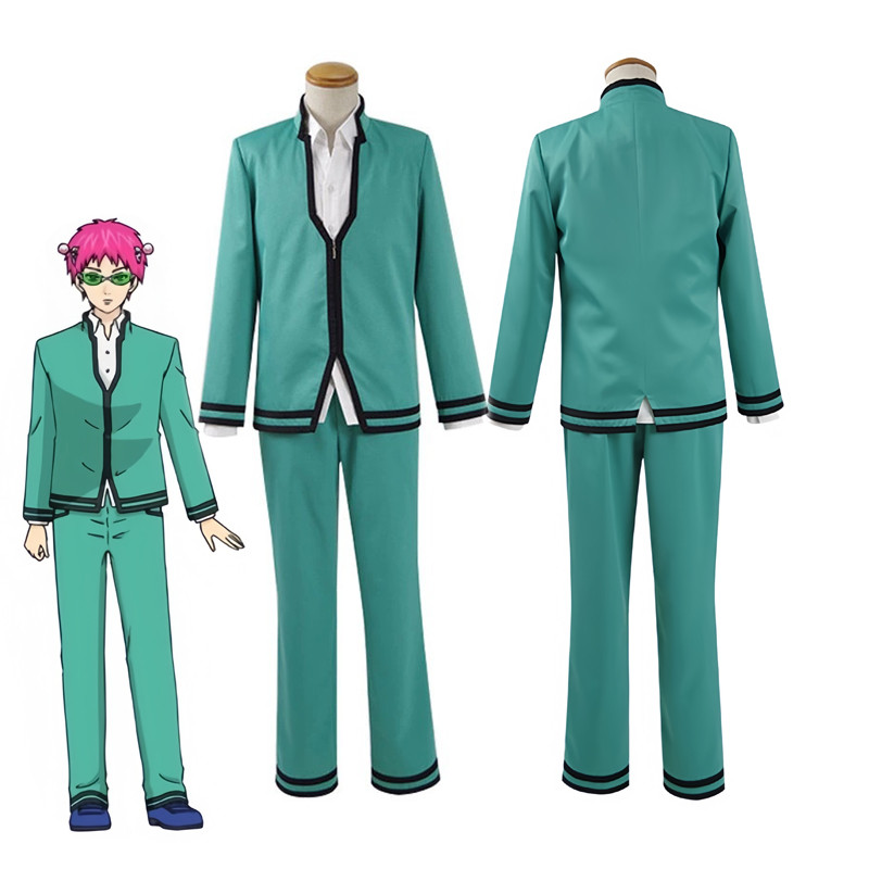 The Disastrous Life Of Saiki K Cosplay Costume Saiki Kusuo Halloween Party Costume High School