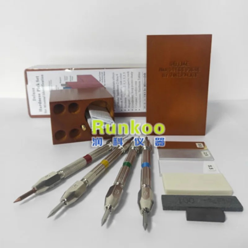 Mohs Hardness Pen 2-9 Level Ceramic Glass Mohs Hardness Tester