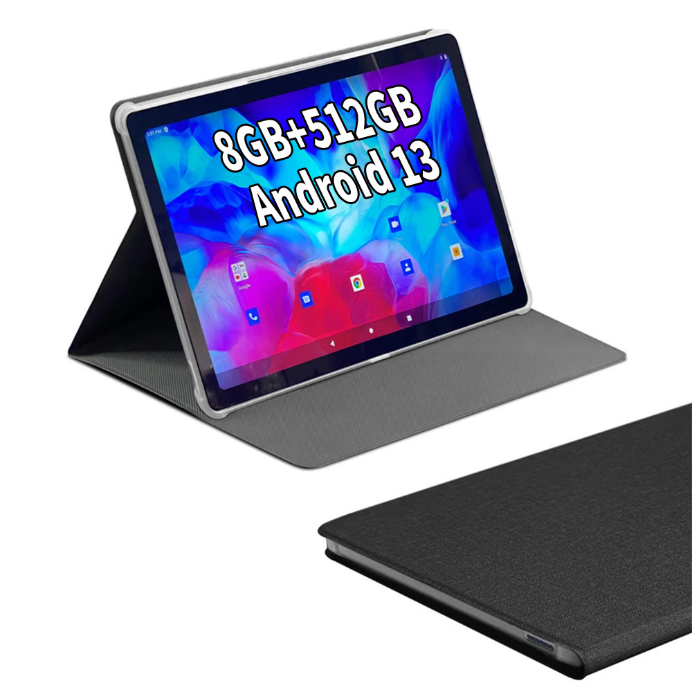 Original BDF Y7-S Tablet Pc 10.1 Inch 8GB RAM 512GB ROM Android 13 Octa Core 3G 4GLTE 5G Internet