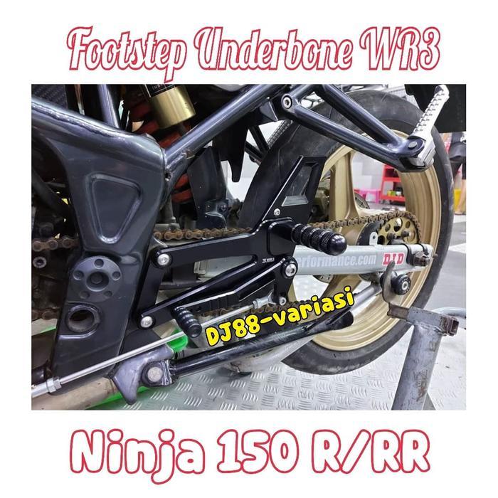 Footstep underbone wr3 ninja 150rr ninja 150 r step depan operan gigi