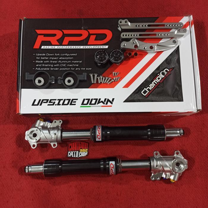 Upside Down Shockbreaker Shock Depan RPD Black NMAX Old 2015-2019