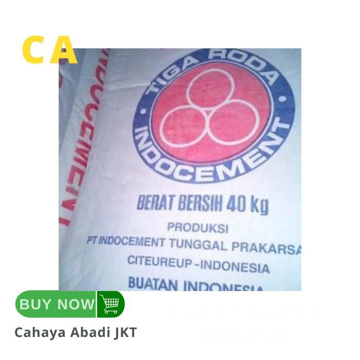 N3W SEMEN PUTIH 3 RODA 1 KG Mutu 85 Kualitas Tinggi untuk Nat Keramik & Penambal Retak Rambut