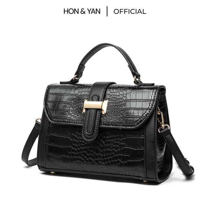 Elizabeth - Tas Selempang Wanita Import Olivia Hand Bag Kekinian Tali Kulit Original Branded