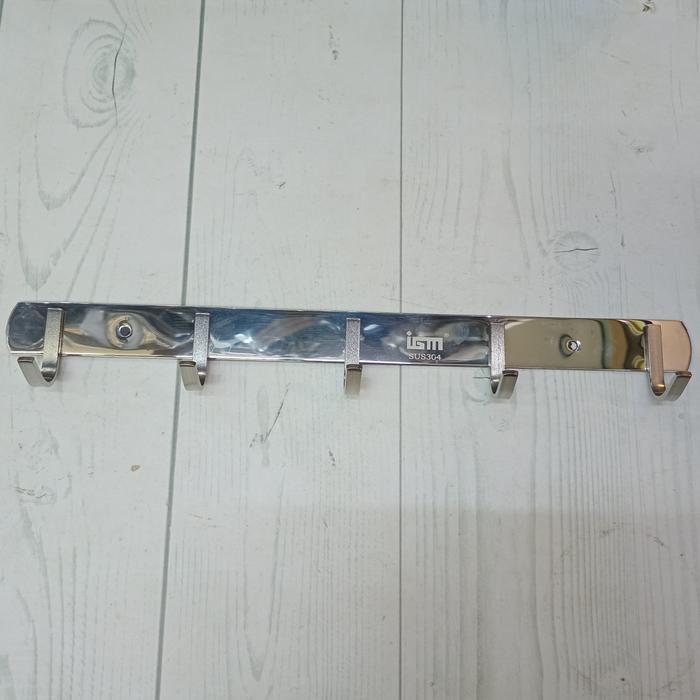 KAPSTOK BAJU 5 KAIT STAINLESS SUS 304 IGM