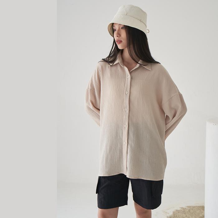 InKano Cove Bucket Hat - Topi bucket hat wanita dengan bahan parasut dan details tali