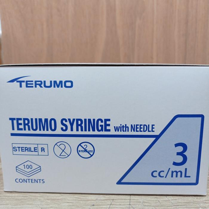 TERUMO SYRINGE SPUIT 3CC/ML [1 BOX 100 PCS]