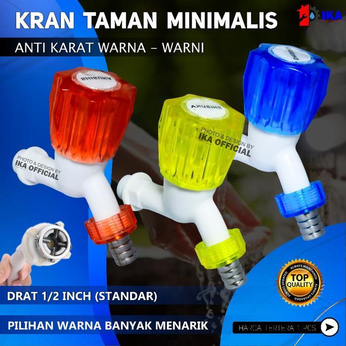 Kran Tembok Air Plastik 1/2 putar / Kran Air Plastik 1/2" / Kran Tembok / Kran Putar