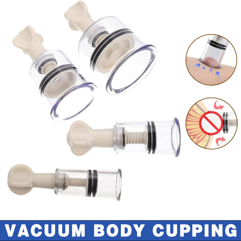 1Pair Cupping Professional Medical Chinese Body Cupping Nipple Sucker Inverted Nipples Corrector