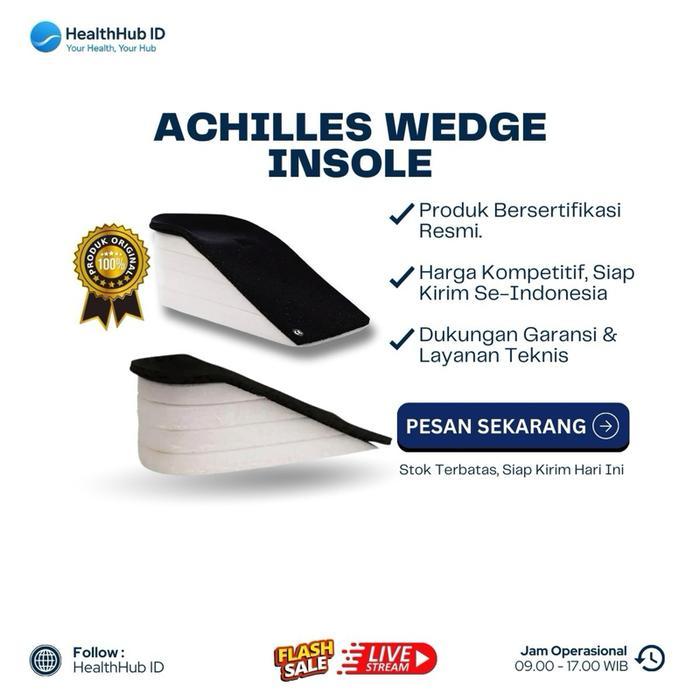 Sale Achilles Wedge Insole Alas Sepatu Penyangga Tumit Pasca Cedera Achilles & Operasi Tendon