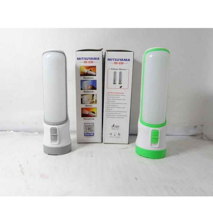 Senter Tangan Led Multifungsi Mitsuyama Ms-1239 Baterai Aa